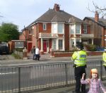 Picnic Protest Opposite Salford Mayor House